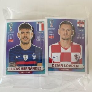 FIFA World Cup Qatar 2022 Panini Soccer Football Stickers